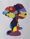 Kaws, NO ONE'S HOME, 2015, screenprint on paper