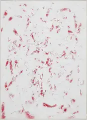 Chris Succo, GOOD LUCK WINNING THE LOTTERY #2, 2014, oil and lacquer on canvas, in artist's frame