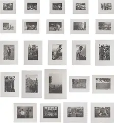 Danh Vō, Photographs of Dr. Joseph M. Carrier 1962-1973, 2010, photogravure on paper, in 24 parts