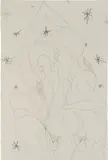 Chris Ofili, Black Milky Way, 2007, graphite on paper