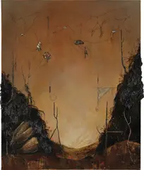 Anj Smith, Garden II, 2007, oil on linen