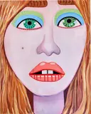 Brian Calvin, Twilight, 2018, acrylic on canvas