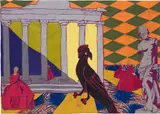 Yinka Shonibare Cbe Ra, Bird, 2019, stitched quilt