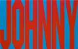 Sarah Morris, Johnny, 1995, household gloss paint on canvas
