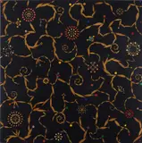 Fred Tomaselli, Fade into you, 1993, pills, leaves, acrylic and resin on wood