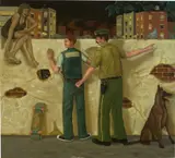 Michael Cline, Still Night, 2007, oil on canvas