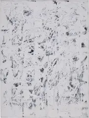Chris Succo, Untitled (NYP2), 2014, oil and lacquer on canvas, in artist's frame