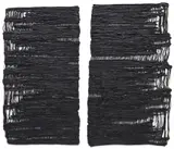 Sam Moyer, Worry Rug 5, 2009, encaustic on Ikea rug, diptych