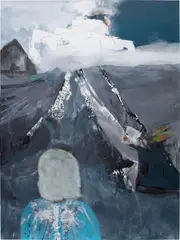 Avner Ben-Gal, Farewell to Leprosy Colony, 2011, acrylic on canvas