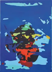 Jonas Lund, Under The Influence #2, 2014, oil on canvas, in artist's frame
