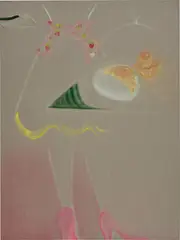 Room Service by Maria Farrar, 2017, oil on linen, sold Dec 2020
