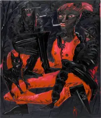 Dale Lewis, Fanta, 2017, oil on canvas