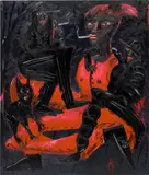 Dale Lewis, Fanta, 2017, oil on canvas