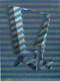 Peter Schuyff, Untitled, 1985, acrylic on linen