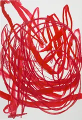 Otto Zitko, Ohne Titel, 2007, acrylic on aluminium