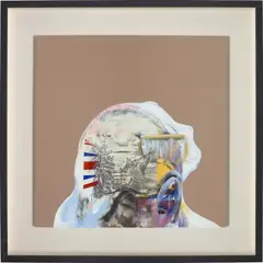 David Kim Whittaker, HOURS FROM, 2004, oil and graphite on board, in artist's frame
