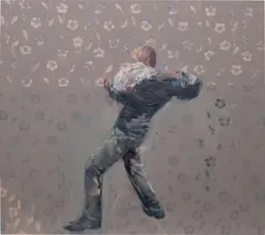 Charming Baker, Let Us Ricochet Off All The Alternatives That Destiny Has To Offer, 2010, oil on linen