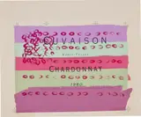 Wine Label by Andy Warhol, 1980, screenprint and paper collage on board, sold Dec 2020