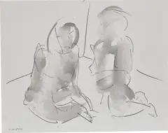 Drawing 1 by Cildo Meireles, 2001, watercolour and graphite on paper, offered Dec 2020