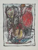 Jacques Doucet, Composition, 1983, gouache on paper