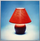 Mathieu Mercier, Lampe, 2001, Ilfordchrome transparency in lightbox