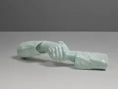 Hands Without Bodies by Ai Weiwei, 2017, celadon glazed porcelain, offered Dec 2020