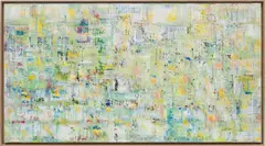 Eternal Garden by Sassan Behnam-Bakhtiar, 2019, oil on canvas, in artist's frame, sold Dec 2020