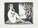 Les Deux femmes nues (Two Nude Women) by Pablo Picasso, 1945, Lithograph, on Arches paper, with full margins, offered Jan 2020