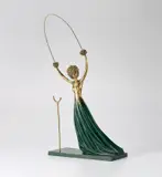 Alice in Wonderland by Salvador Dalí, 1977/1984, Bronze with blue patina, sold Jan 2020
