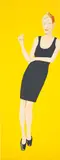 Alex Katz, Oona, from Black Dress, 2015, Screenprint in colours, on wove paper, the full sheet