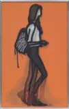 Architect, from Walking in London 2 by Julian Opie, 2014, Lenticular acrylic panel, comprised of an inkjet print in colours printed directly onto 20 lpi lenticular animating lens, sold Jan 2020