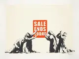 Sale Ends, from Barely Legal by Banksy, 2006, Screenprint in colours, on Arches paper, with full margins, sold Jan 2020