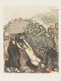 Marc Chagall, Joseph et ses frères (Joseph and his Brothers), plate 18 from La Bible