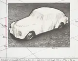Christo & Jeanne-Claude, Wrapped Automobile, Project for Volvo 122 S Sport Sedan