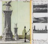Christo & Jeanne-Claude, The Pont Alexandre III, Wrapped, Project for Paris