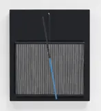 Jesús Rafael Soto, Incliné bleu et noir (Inclined Blue and Black)