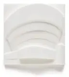Richard Hamilton, Guggenheim (White), 1970, Vacuum formed acrylic and cellulose