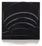 Richard Hamilton, Guggenheim (Black), 1970, Vacuum formed acrylic and cellulose