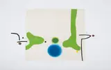 Victor Pasmore, Senza titolo 3 (Untitled 3), 1989, Etching and aquatint in colours, with Chine-collé to Fabriano paper, with full margins