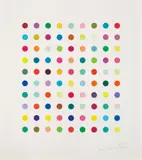 Lanatoside B by Damien Hirst, 2011, Screenprint in colours, on Somerset Satin paper, with full margins, sold Jan 2020