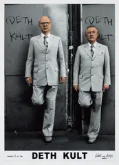 Deth Kult by Gilbert&George, 2009, Chromogenic print, on semi-matte paper flush-mounted to card (as issued), with full margins, sold Jan 2020