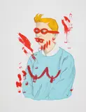 Lucy McKenzie, Untitled (for Parkett No. 76), 2006, Screenprint in colours, on Somerset Satin paper, with full margins