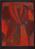 Red Leather by Jim Dine, 1993, Woodcut, soft-ground etching and power-tool abrasion with hand-colouring in acrylic, on Folio White paper, the full shee, sold Jan 2020