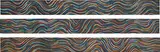 Sol LeWitt, Wavy Bands of Color (Triptych), 1997, Three offset lithographs in colours, on Somerset Textured paper, the full sheets, with four accompanying paper boards with printed artist's name
