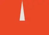 Carmen Herrera, Red with White Triangle