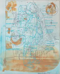 Trust Zone, from Stoned Moon Series by Robert Rauschenberg, 1969, Lithograph in colours, on Rives Special paper, the full sheet, sold Jan 2020
