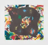 Untitled (SF 72) by Sam Francis, 1989, Monoprint with aquatint in colours, on BFK Rives paper, with full margins, sold Jan 2020
