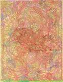 Frank Stella, Estoril Three II, from Circuits, 1982, Engraving, relief-printed etching and woodcut in colours, on dyed TGL handmade paper, the full sheet