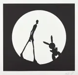 Elmgreen & Dragset, ... And the Moon Shines On, 2008, Screenprint in black, on Fabriano paper, with full margins