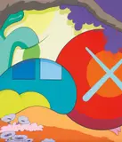 Kaws, YOU SHOULD KNOW I KNOW, 2015, Screenprint in colours, on wove paper, the full sheet
